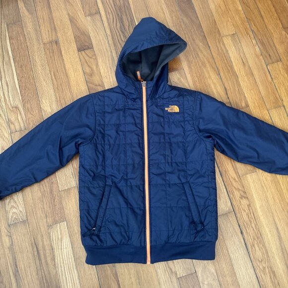 The North Face Youth Boy's Reversible Jacket Hood Size M (10/12) - Picture 2 of 6